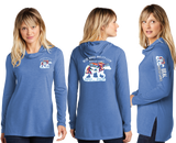 BRACWIN25/Sport Tek Women TriBlend Wicking Long Sleeve Hoodie/LST406