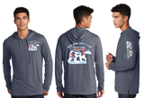BRACWIN25/UniSex Sport Tek TriBlend Wicking Long Sleeve Hoodie /ST406