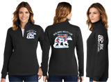 BRACWIN25/Ladies 9oz Quarter Zip Sweatshirt/LST253/