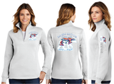 BRACWIN25/Ladies 9oz Quarter Zip Sweatshirt/LST253/