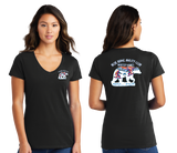 BRACWIN25/Port n Company Women V Neck Tee/LPC450V