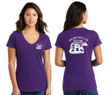 BRACWIN25/Port n Company Women V Neck Tee/LPC450V