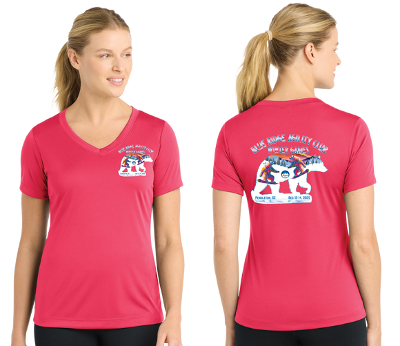 BRACWIN25/Sport Tek Women PosiCharge Competitor V Neck/LST353