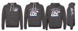 BRACWIN25/JERZEES Snow Heather French Terry Raglan Hooded Sweatshirt/90MR