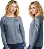 CATREG25/Women Featherweight French Terry Long Sleeve Crewneck/DT672