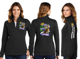 CATREG25/Ladies 9oz Quarter Zip Sweatshirt/LST253/