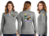 CATREG25/Ladies 9oz Quarter Zip Sweatshirt/LST253/