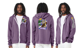 CATREG25/Bella Canvas mid weight Full zip hoodie/3739