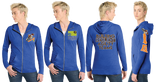 CCUL/Women District Medal Full Zip Hoodie/DT665