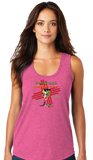 CHILE24/Women TriBlend Racerback Tank Top/DM138L/