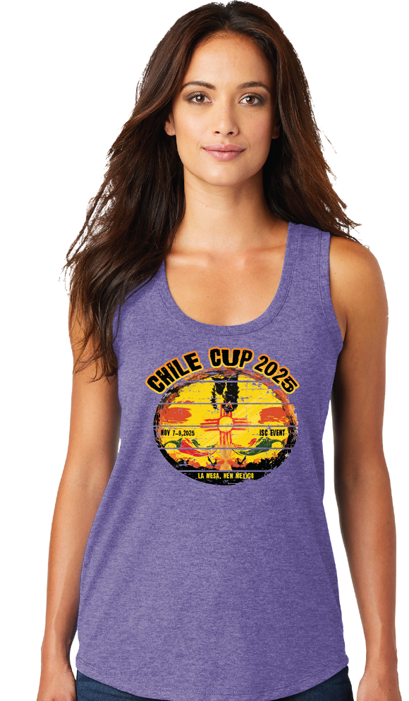 CHILIE25/Women TriBlend Racerback Tank Top/DM138L