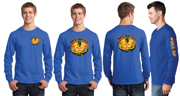 CHILIE25/Port and Co Long Sleeve Core Cotton Tee/PC54LS