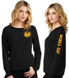 CHILIE25/Women Featherweight French Terry Long Sleeve Crewneck/DT672