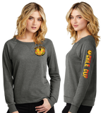 CHILIE25/Women Featherweight French Terry Long Sleeve Crewneck/DT672