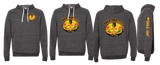 CHILIE25/JERZEES Snow Heather French Terry Raglan Hooded Sweatshirt/90MR