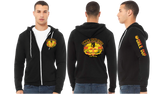 CHILIE25/Bella Canvas mid weight Full zip hoodie/3739