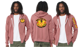 CHILIE25/Bella Canvas mid weight Full zip hoodie/3739