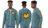 CHILIE25/Bella Canvas mid weight Full zip hoodie/3739