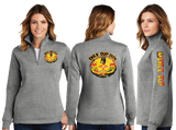 CHILIE25/Ladies 9oz Quarter Zip Sweatshirt/LST253/