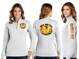 CHILIE25/Ladies 9oz Quarter Zip Sweatshirt/LST253/