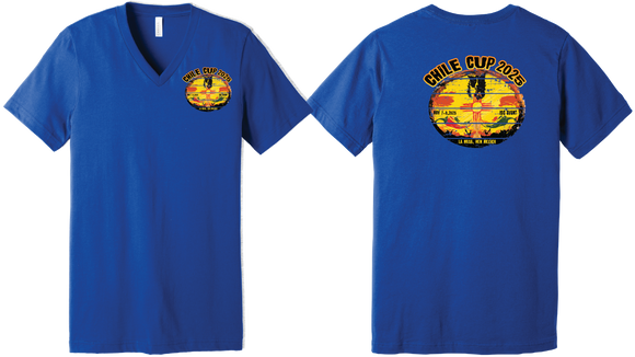 CHILIE25/BELLA CANVAS  Unisex Jersey Short Sleeve V Neck Tee/BC3005