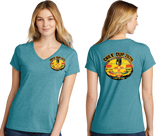 CHILIE25/Port  n Company Women's TriBlend V Neck Tee/LPC330V