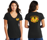 CHILIE25/Port n Company Women V Neck Tee/LPC450V