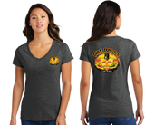 CHILIE25/Port n Company Women V Neck Tee/LPC450V