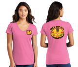 CHILIE25/Port n Company Women V Neck Tee/LPC450V