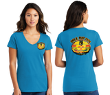 CHILIE25/Port n Company Women V Neck Tee/LPC450V