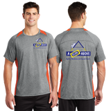 CLICK/Sport Tek Heather Colorblock Contender Tee/ST361