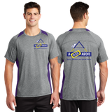 CLICK/Sport Tek Heather Colorblock Contender Tee/ST361