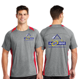 CLICK/Sport Tek Heather Colorblock Contender Tee/ST361