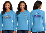 CLICK/Women Long Sleeve Core Cotton Tee/LPC54LS