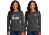 CLICK/Women Long Sleeve Core Cotton Tee/LPC54LS