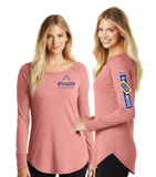 CLICK/Women’s Perfect Tri Long Sleeve Tunic Tee/DT132L