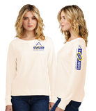 CLICK/Women Featherweight French Terry Long Sleeve Crewneck/DT672