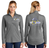 CLICK/TriBlend Wicking Lightweight Quarter Zip Pullover/LST407