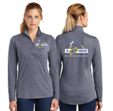 CLICK/TriBlend Wicking Lightweight Quarter Zip Pullover/LST407