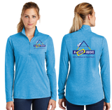 CLICK/TriBlend Wicking Lightweight Quarter Zip Pullover/LST407