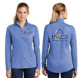 CLICK/TriBlend Wicking Lightweight Quarter Zip Pullover/LST407