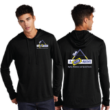 CLICK/UniSex Sport Tek TriBlend Wicking Long Sleeve Hoodie /ST406