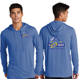 CLICK/UniSex Sport Tek TriBlend Wicking Long Sleeve Hoodie /ST406