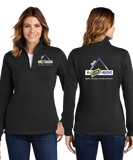 CLICK/Ladies 9oz Quarter Zip Sweatshirt/LST253