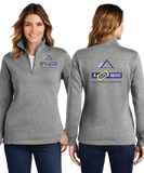 CLICK/Ladies 9oz Quarter Zip Sweatshirt/LST253