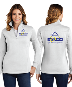 CLICK/Ladies 9oz Quarter Zip Sweatshirt/LST253