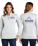 CLICK/Ladies 9oz Quarter Zip Sweatshirt/LST253