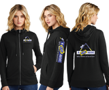 CLICK/Women Featherweight French Terry Full Zip Hoodie/DT673