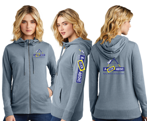 CLICK/Women Featherweight French Terry Full Zip Hoodie/DT673