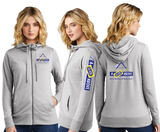 CLICK/Women Featherweight French Terry Full Zip Hoodie/DT673